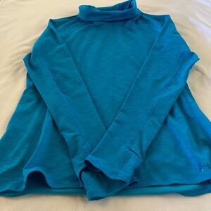 Turquoise Under armor long sleeve, extra large cold gear like new
